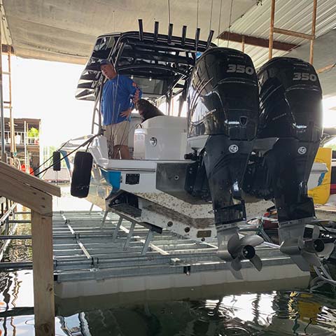 20,000 lb lift with 34ft Nortec