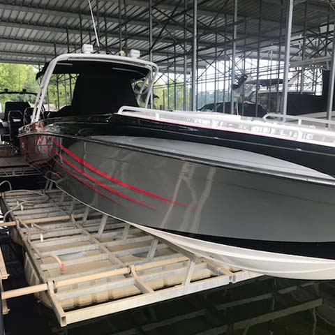 20,000 lb lift rear view