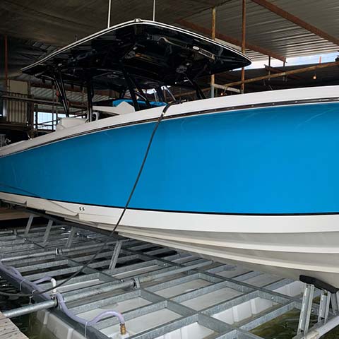 20,000 lb lift with Nortec — front view