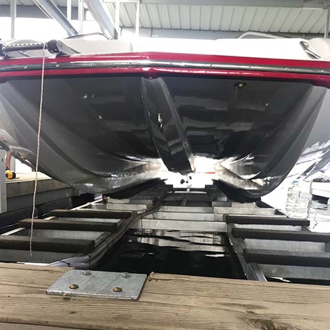 6,500 lb front mount cat hull