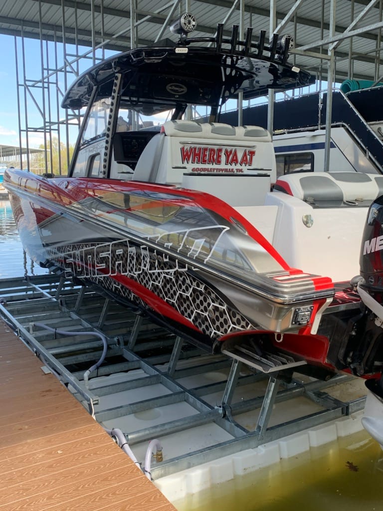 Econo Lift boat lift Missouri 2021
