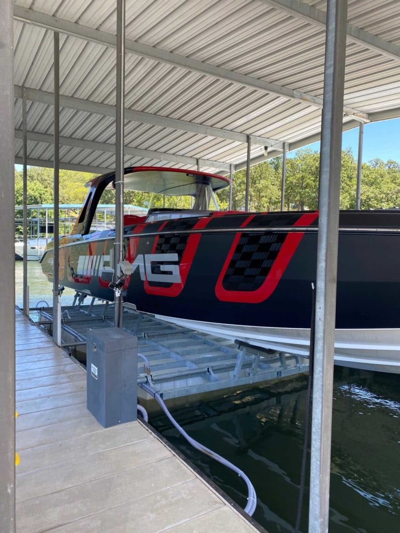 Econo Lift installation at Lake of the Ozarks