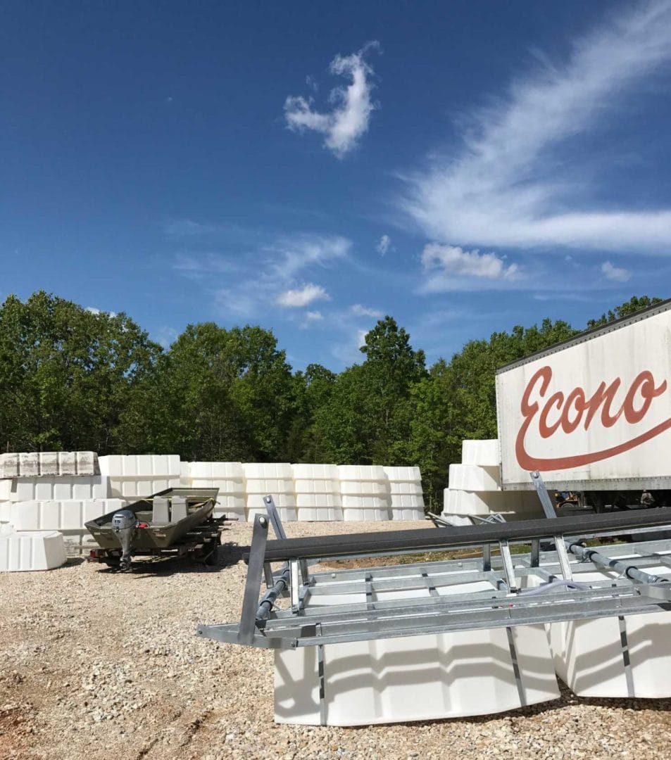 Econo Lift installation at Lake of the Ozarks