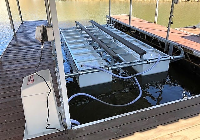 Econo Lift installation at Lake of the Ozarks