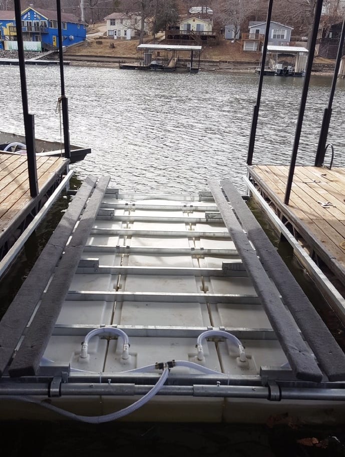 Econo Lift installation at Lake of the Ozarks