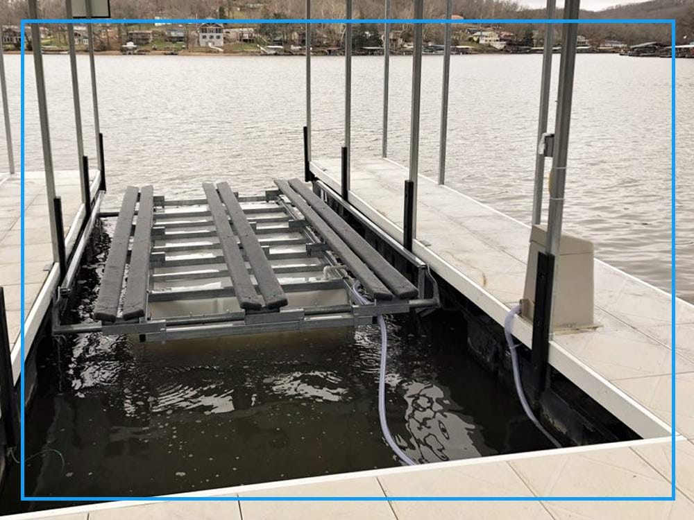Econo Lift installation at Lake of the Ozarks