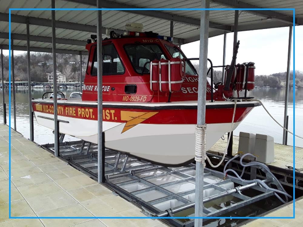 Econo Lift installation at Lake of the Ozarks