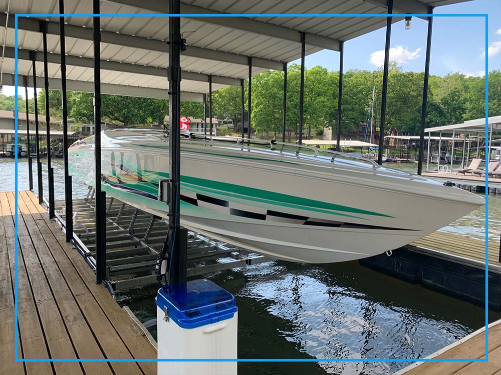 Econo Lift installation at Lake of the Ozarks