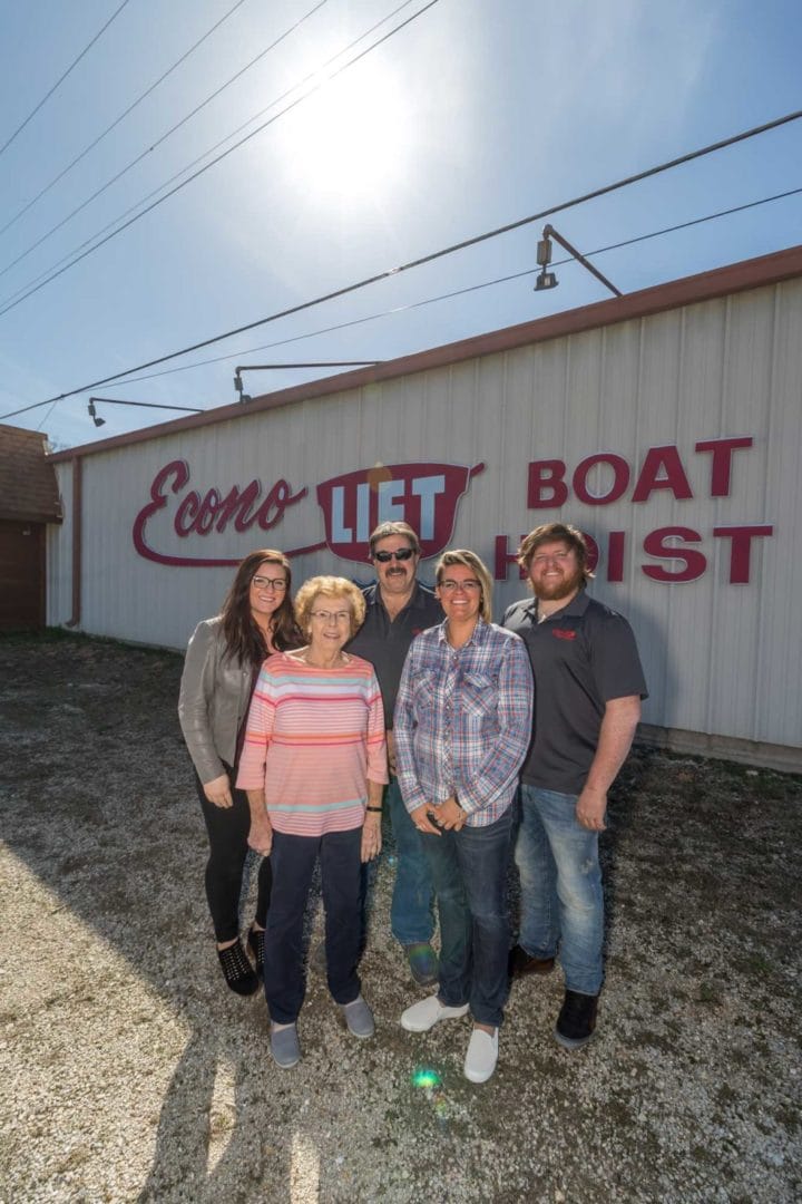 Econo Lift installation at Lake of the Ozarks