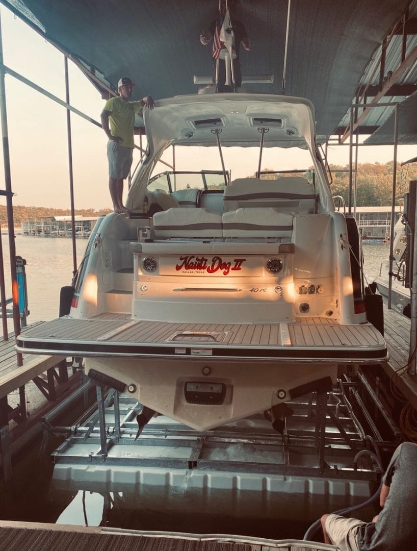 Econo Lift installation at Lake of the Ozarks