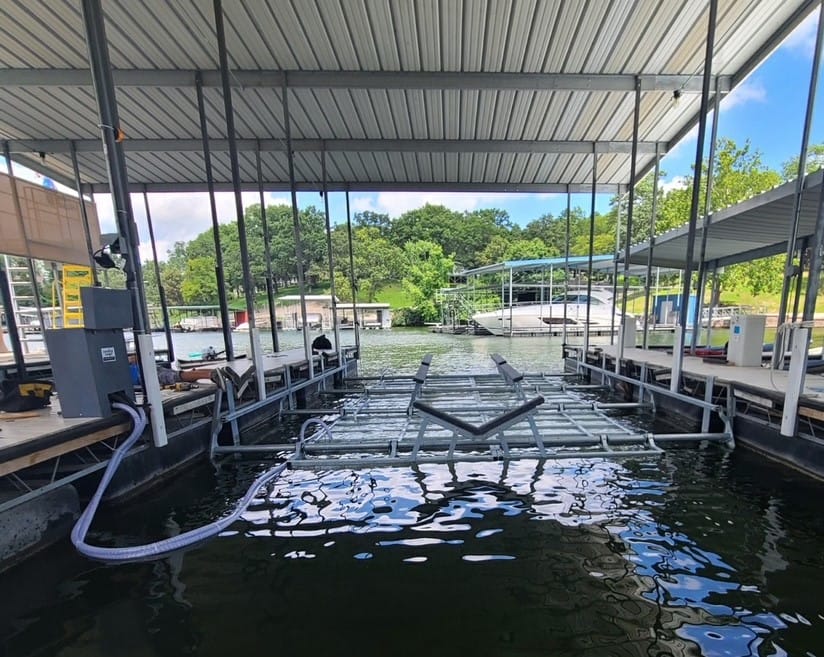 Econo Lift installation at Lake of the Ozarks