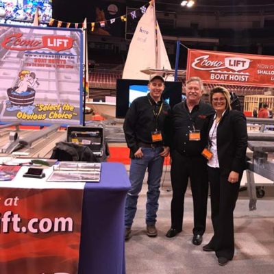 boat show STL 2018 econo lift 1
